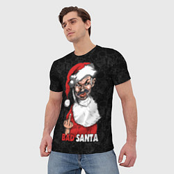Футболка мужская Fuck you, bad Santa, цвет: 3D-принт — фото 2