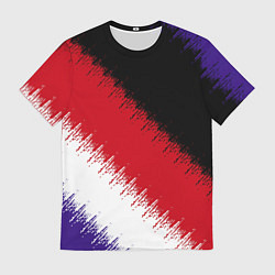 Футболка мужская Розлив краски, цвет: 3D-принт