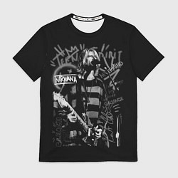 Футболка мужская Nirvana teen spirit, цвет: 3D-принт