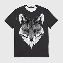 Футболка мужская Lowpoly fox, цвет: 3D-принт