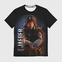 Футболка мужская World War Heroes Jaeger, цвет: 3D-принт