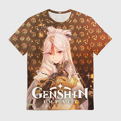 Футболка мужская Нин Гуан элементали, цвет: 3D-принт