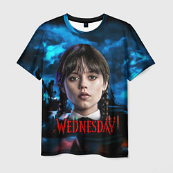 Футболка мужская Wednesday horror, цвет: 3D-принт