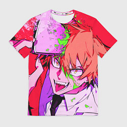 Футболка мужская КРОВАВАЯ ПИЛА, цвет: 3D-принт