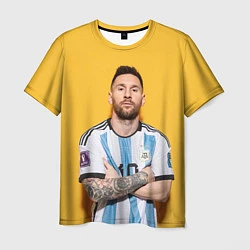 Футболка мужская Lionel Messi 10, цвет: 3D-принт