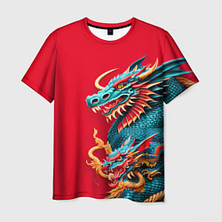 Футболка мужская Japanese dragon - irezumi, цвет: 3D-принт