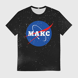 Футболка мужская Макс Наса космос, цвет: 3D-принт