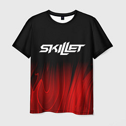 Футболка мужская Skillet red plasma, цвет: 3D-принт