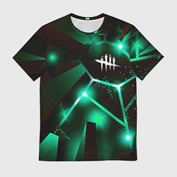 Футболка мужская Dead by Daylight разлом плит, цвет: 3D-принт