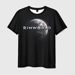 Футболка мужская Rimworld planet, цвет: 3D-принт