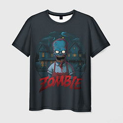 Футболка мужская Zombie Simpsons, цвет: 3D-принт