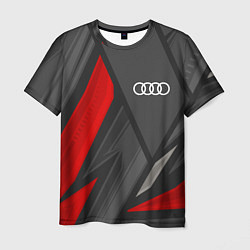 Футболка мужская Audi sports racing, цвет: 3D-принт