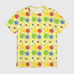 Футболка мужская Яркий праздник, цвет: 3D-принт