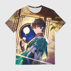 Футболка мужская Хонкай Стар Рейл: Дэн Хенг, цвет: 3D-принт