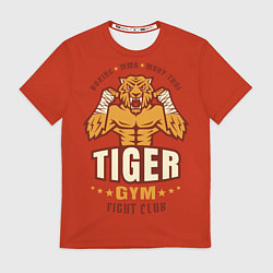 Футболка мужская Tiger - боец, цвет: 3D-принт