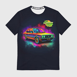 Футболка мужская My summer car Toyota Corolla E80 Bright, цвет: 3D-принт