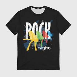 Футболка мужская Rock Night, цвет: 3D-принт