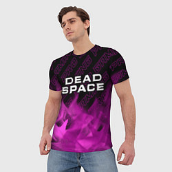 Футболка мужская Dead Space pro gaming: символ сверху, цвет: 3D-принт — фото 2
