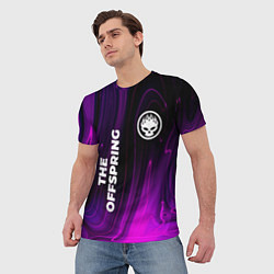 Футболка мужская The Offspring violet plasma, цвет: 3D-принт — фото 2