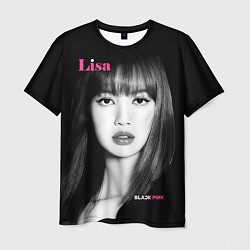 Футболка мужская Blackpink Lisa Portrait, цвет: 3D-принт