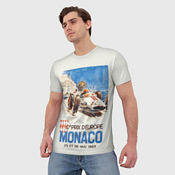 Футболка мужская Монако - Гран-при, цвет: 3D-принт — фото 2