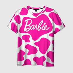 Футболка мужская Животный паттерн - Барби, цвет: 3D-принт