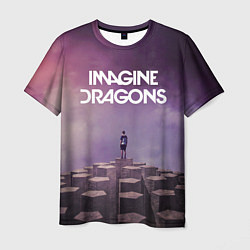 Футболка мужская Imagine Dragons обложка альбома Night Visions, цвет: 3D-принт