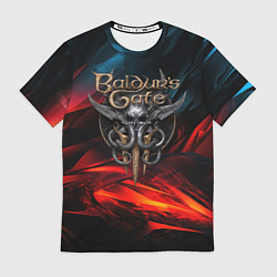 Футболка мужская Baldurs Gate 3 logo, цвет: 3D-принт