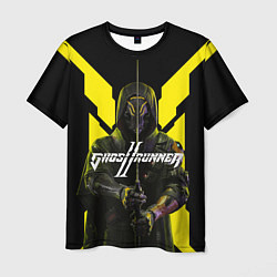 Футболка мужская Кибер самурай ghostrunner 2, цвет: 3D-принт