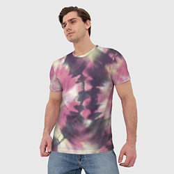Футболка мужская Tie-Dye дизайн, цвет: 3D-принт — фото 2