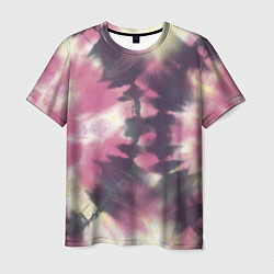 Футболка мужская Tie-Dye дизайн, цвет: 3D-принт