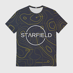 Футболка мужская Starfield марс dark, цвет: 3D-принт