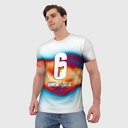 Футболка мужская Rainbow six game, цвет: 3D-принт — фото 2