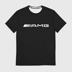 Футболка мужская Amg sport mercedes, цвет: 3D-принт