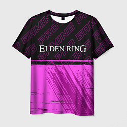 Футболка мужская Elden Ring pro gaming: символ сверху, цвет: 3D-принт
