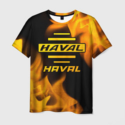 Футболка мужская Haval - gold gradient, цвет: 3D-принт
