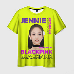 Футболка мужская Jennie - певица Blackpink, цвет: 3D-принт