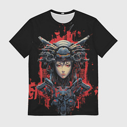 Футболка мужская Японский андроид, цвет: 3D-принт
