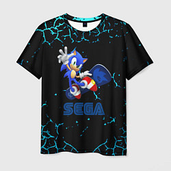 Футболка мужская Sonic sega game, цвет: 3D-принт
