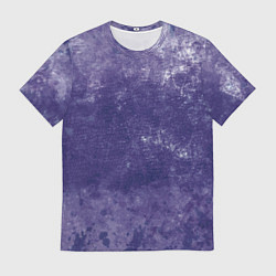 Футболка мужская Абстракция - violet color background, цвет: 3D-принт