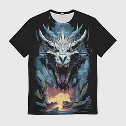 Футболка мужская Крылатый властитель символ года, цвет: 3D-принт