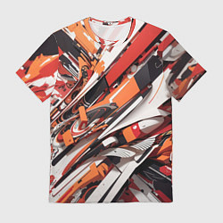 Футболка мужская Абстракционная иллюстрация, цвет: 3D-принт
