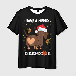 Футболка мужская Have a merry kissmyass, цвет: 3D-принт