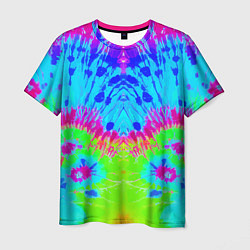 Футболка мужская Tie-Dye abstraction, цвет: 3D-принт