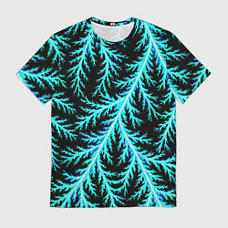 Футболка мужская Разряды электричества Tie Dye, цвет: 3D-принт