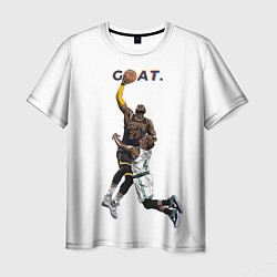 Футболка мужская Goat 23 - LeBron James, цвет: 3D-принт