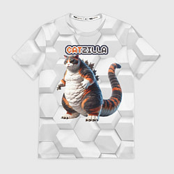 Футболка мужская Catzilla big, цвет: 3D-принт