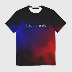 Футболка мужская Darksiders gradient, цвет: 3D-принт