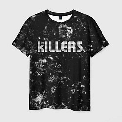Футболка мужская The Killers black ice, цвет: 3D-принт