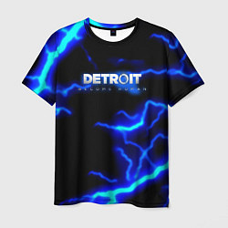 Футболка мужская Detroit become human storm, цвет: 3D-принт